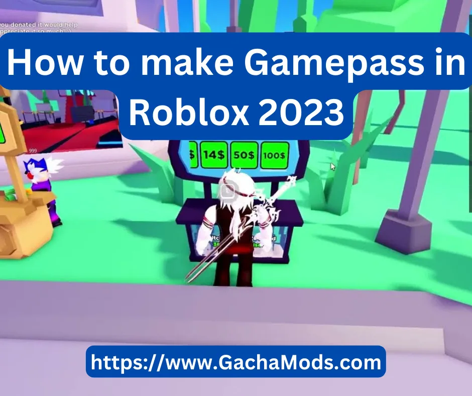 How to make GamePass in Roblox